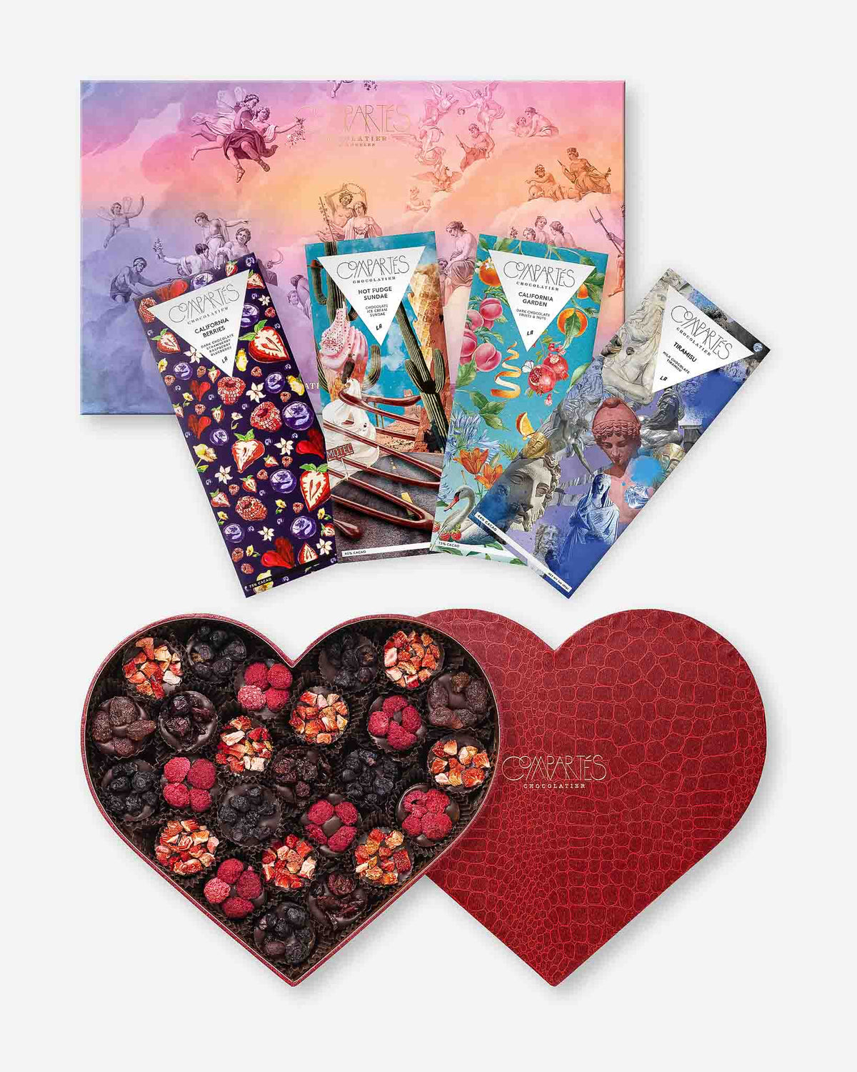 Valentine's Day Chocolate Is Art Heart Gift Set