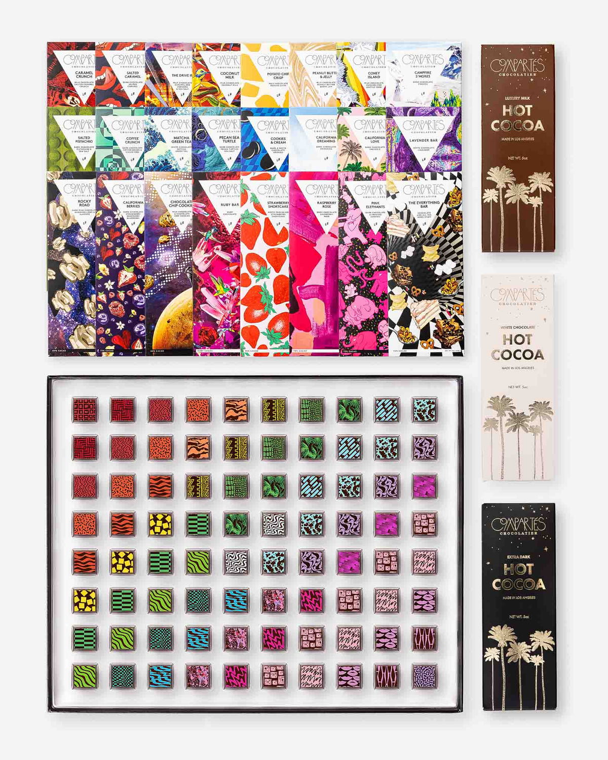 Best Chocolates Bundle - Luxury Chocolate Gift Set - Ultimate Gourmet Chocolate Gift Basket Collection - Made in Los Angeles