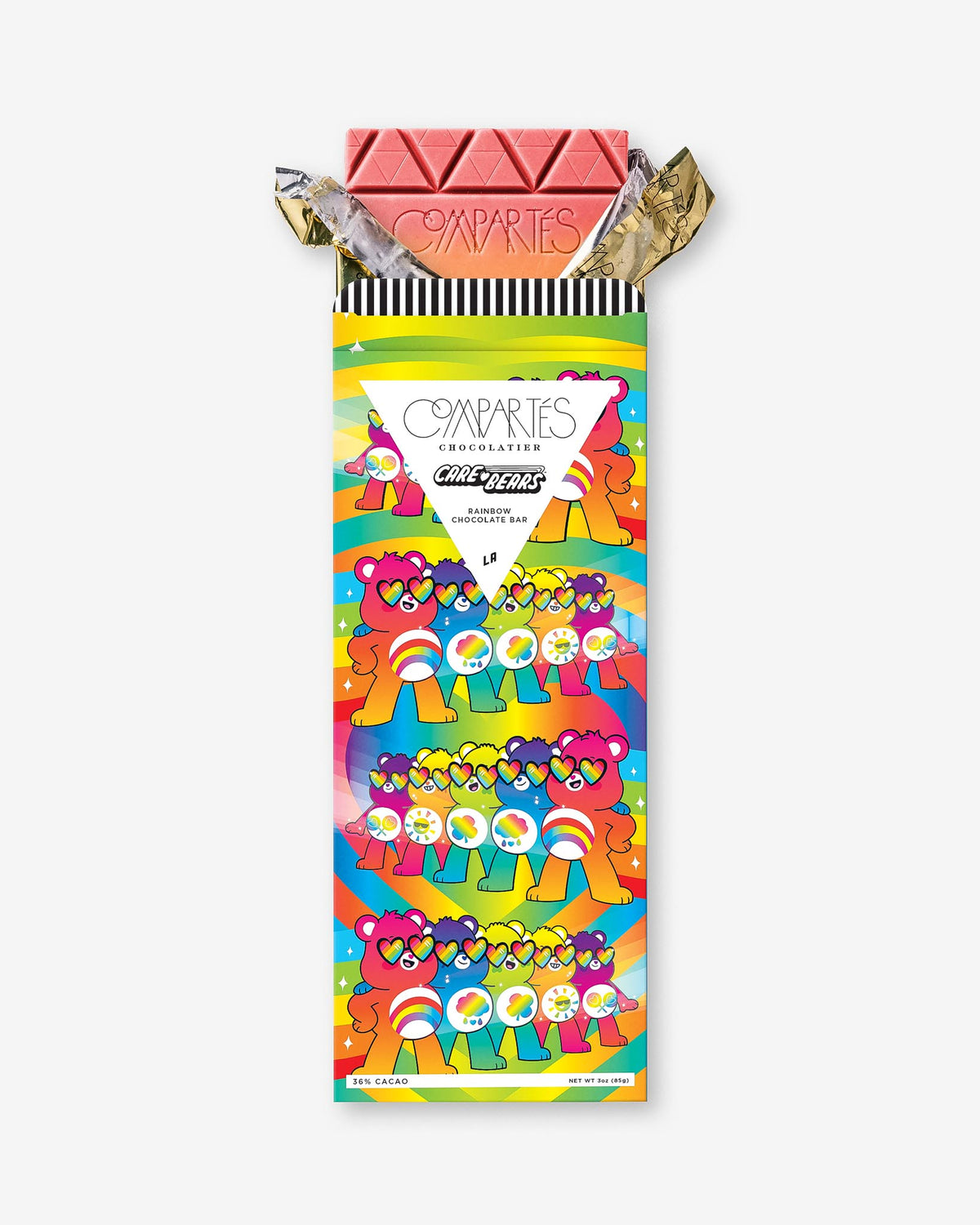 Gourmet Chocolate Bar - Care Bears Rainbow Chocolate Gift