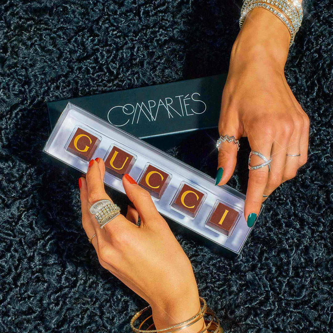 Compartes Gucci Custom Chocolates