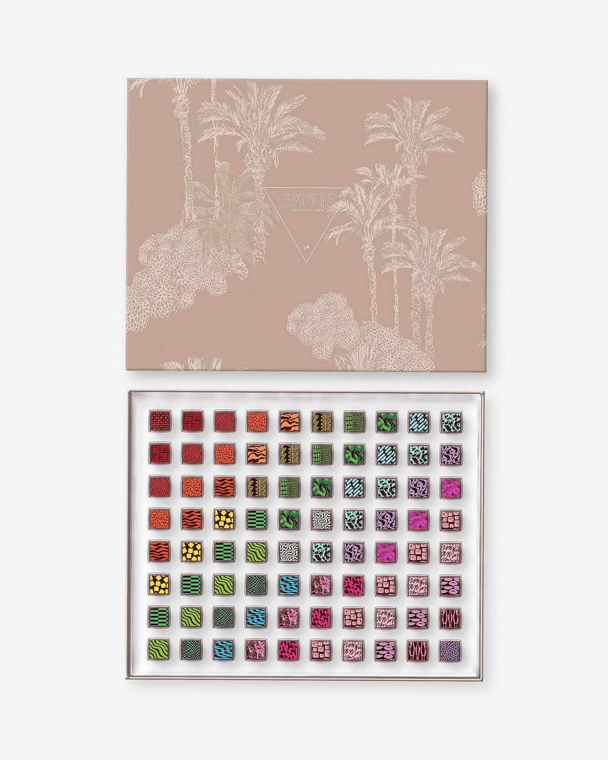 80 Piece Luxury Chocolate Assortment - Cream Palms