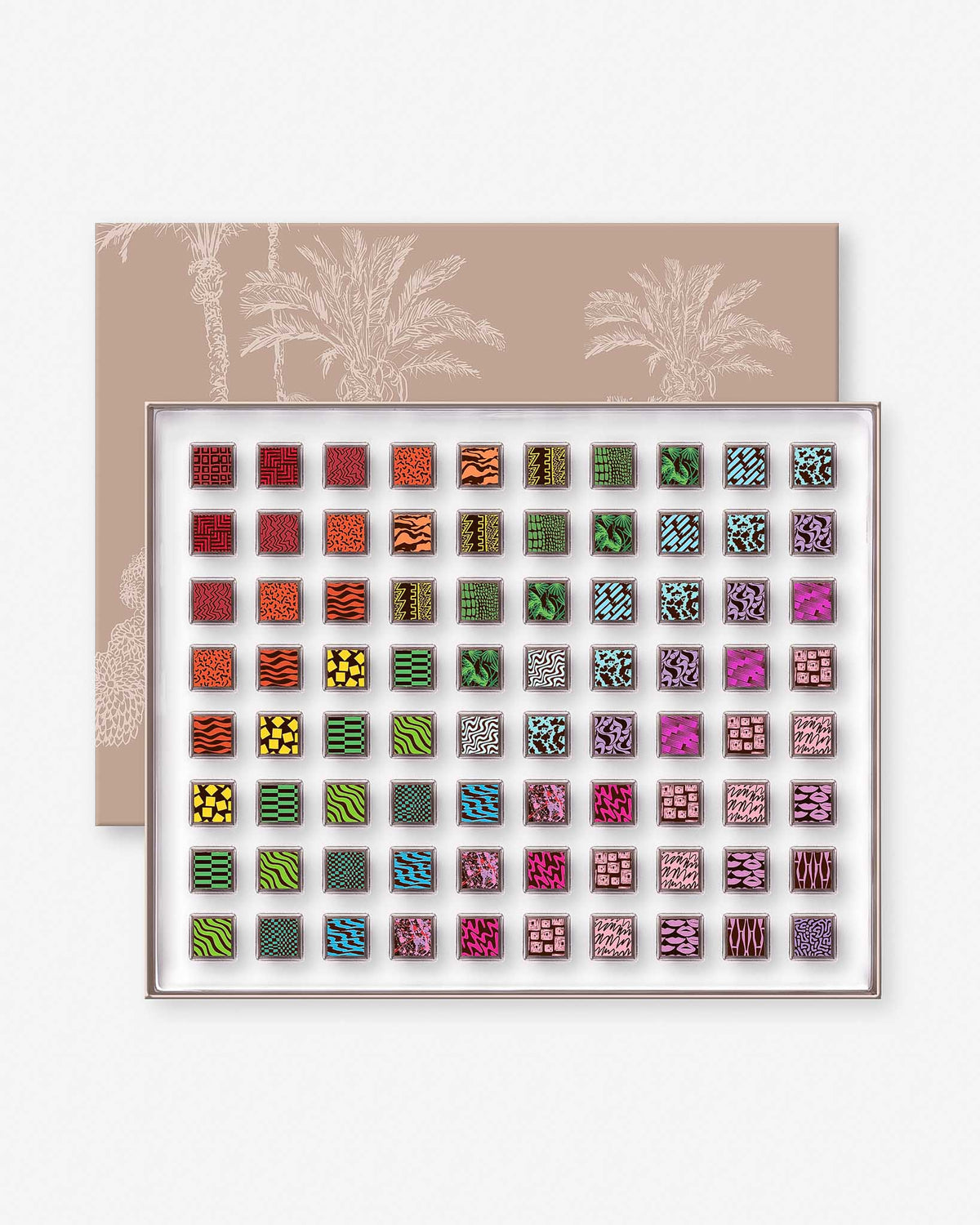 80 Piece Luxury Chocolate Assortment - Cream Palms