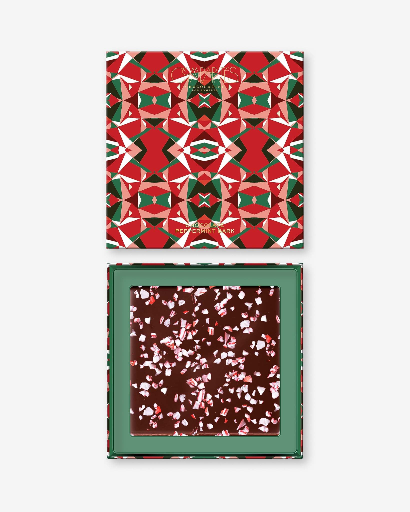 Breakable Chocolate Gift Box - Luxury Dark Chocolate Peppermint Bark