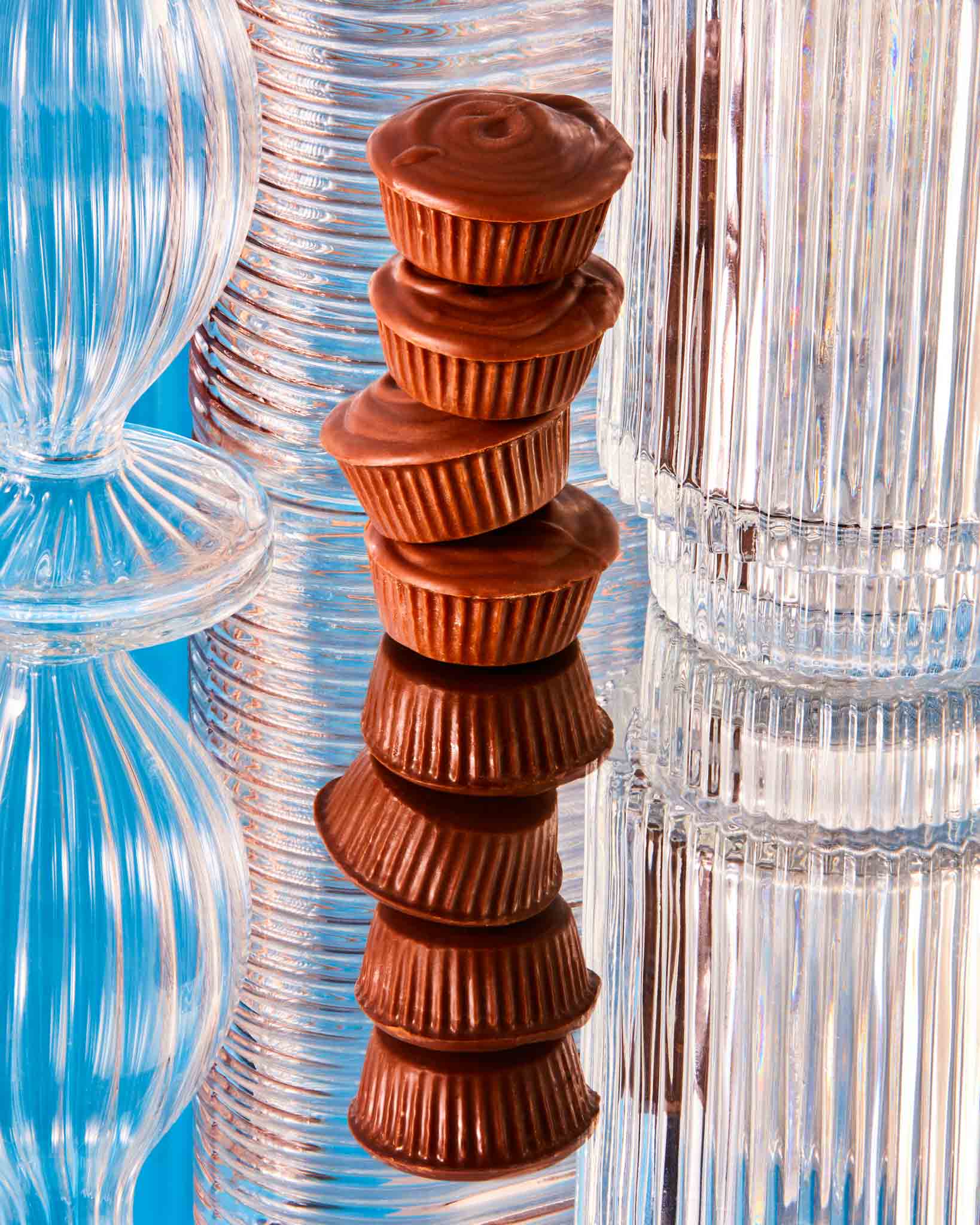 Peanut Butter Cups Gourmet Assorted Chocolate Classics made in Los Angeles Compartes LA